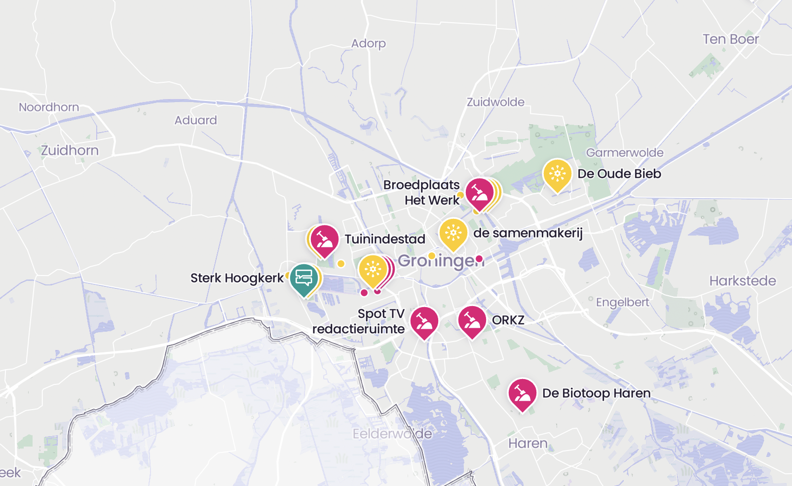 De Hoopvolle Kaart van Groningen