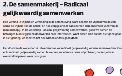 Van DIY naar DIT met Het Humanistisch Verbond